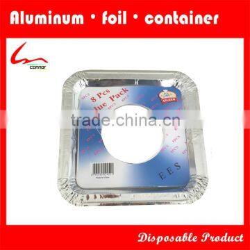 Kitchen Clenly Aluminum Foil Burner Guard/ Gas Mat