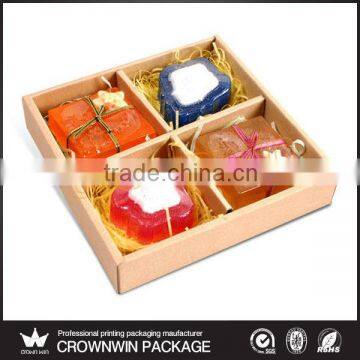 Handmade Soap Packaging Window Kraft Boxes Manufacturer