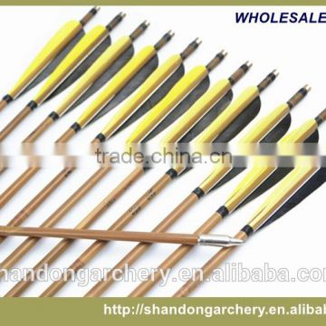 hunting archery bamboo arrow shaft bamboo arrow for traditional bow