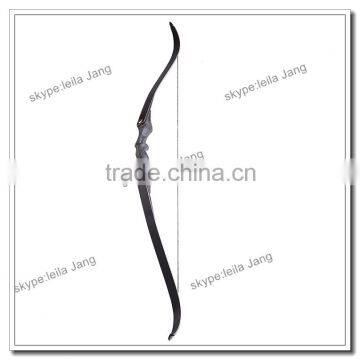 Black Archery Hunting Recurve Bow With Wooden Riser for Wholesale photo-5