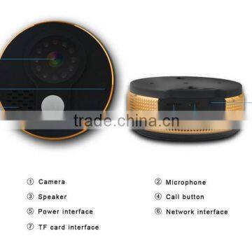 2016 Hotest Apartment Visit Calling Wireless Doorbell Chime Camera With Infrared Night Vision photo-4