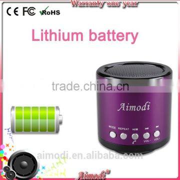 2015 Top Quality Mirror Surface FM Function Portable Speaker photo-4