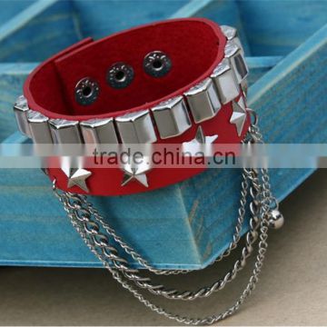 2015 Boshiho wholesale leather engravable bracelets