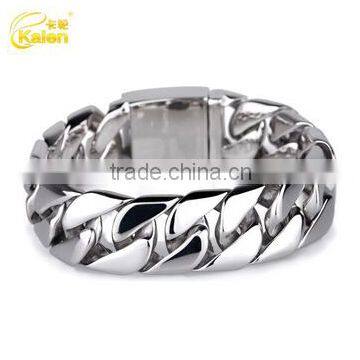 top quality stainless steel cool teenager custom bracelet