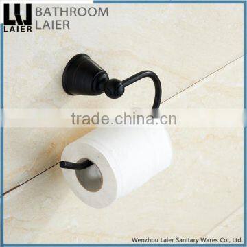 Contemporary Fancy Decorative One Hand Zinc Alloy ORB Bathroom Accessories Wall Mounted Toilet Paper Holder