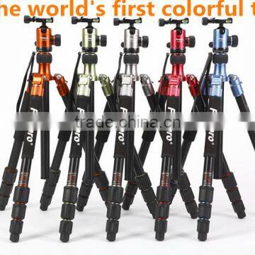 Fotopro Professional Tripod aluminum colorful monopod best sale camera C5i+52Q