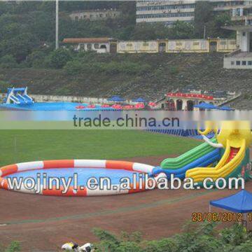 Summer Popular Inflatable Round Plastic Pool/inflatable Round Pools Plastic photo-4