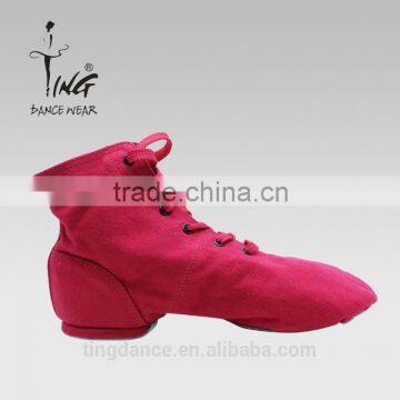 2015 new tied red canvas Jazz boot