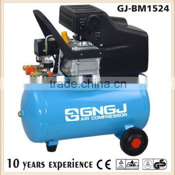 2HP 24L Piston Air Compressor Motor 20V 50HZ 115PSI 8Bar