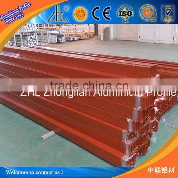 Hot qualicoat powder coat french window design extrusion profile aluminium powder price per ton