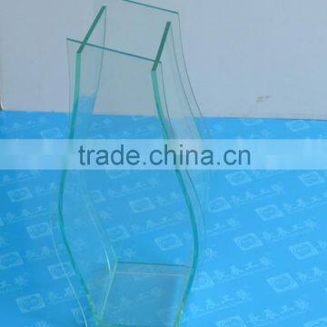 2016 eco-friendly custom clear acrylic vase for hotel / home /business made in China OEM factory