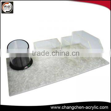 China OEM factory of Custom Acrylic Desk Top Organizer