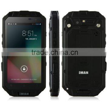 iMAN i3 Smartphone IP68 Android 4.2 MTK6589T 1GB 16GB 4.3 Inch QHD IPS Screen Black