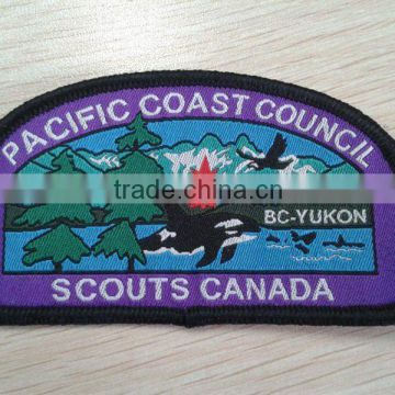 high quality manufacturer woven patch