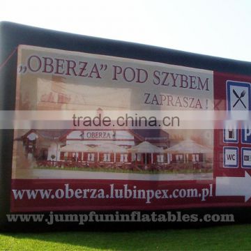 Outdoor advertising Inflatable Billboard big size customized