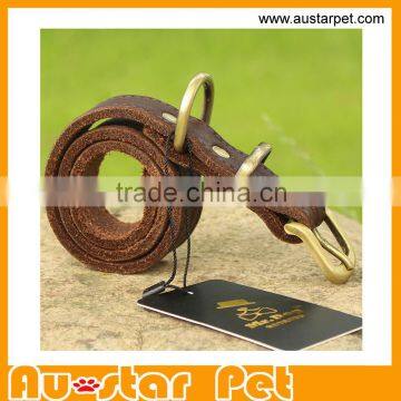 Adjustable Leather Wholesale Dog Collar Handmade Leather Pet Collar photo-3