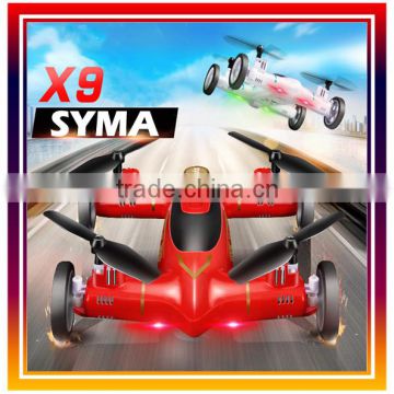 2.4G 4CH 6-axis SYMA X9 Air&Sky Dual Mode RC FLying Car Air-land RC Drone with 3D Flip