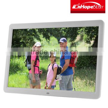 Factory supply bulk picture loop autoplay 15 inch digital photo/image frames