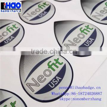 Custom printing Super adhesive epoxy dome sticker