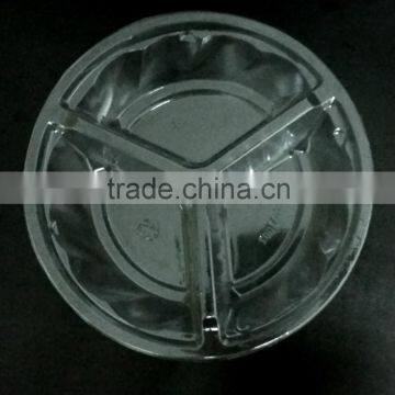 High Quality Take-away Food Container With Lid 3 Compartment photo-6