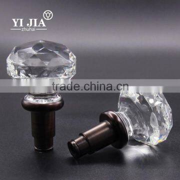 Furniture Hardware Luxury Antique Interior Glass Door Handle Set