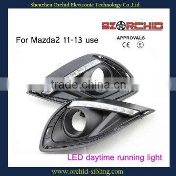 wholesale fexible led daytime running light DRL for Mazda2 11-13 use