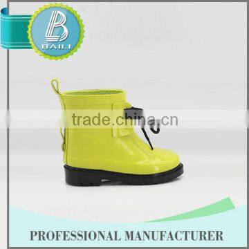 High Quality Customised Designs Removable Summer Mature Rubber Boots Women photo-1