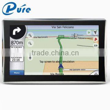 Portable 5" TFT-LCD screen 480*272 dispplay solution car gps navigation system