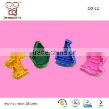 3D Colorful Cookie Biscuit Cutter Mold Set--ABS material--Ice cream