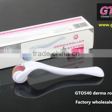 HOT!! GTO brand low price derma roller 540 needles face derma roller