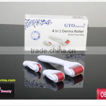 Factory Direct Supply Newest GTO Brand 4 in 1 Derma Roller