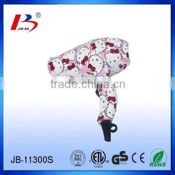 JB-11300S Lovely Mini Ceramic Travel Hair Dryer