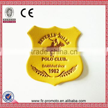 High quality clothing Leather patch for jeans