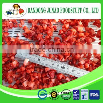 Whole shape fresh frozen IQF strawberry