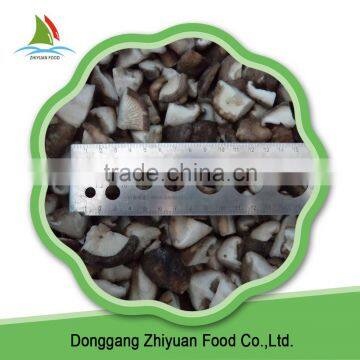 IQF frozen shiitake mushrooms cut sale shiitake