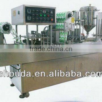 Factory Price Congee Cup Filling & Sealing Machine