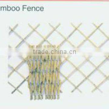 Plastic coated Bamboo Fence