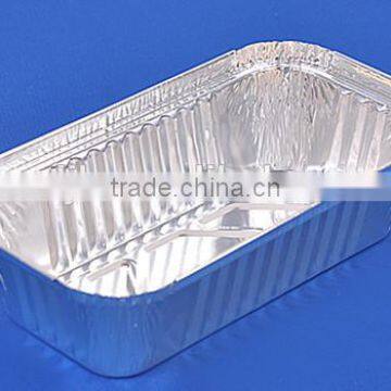 Disposable aluminium foil container