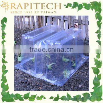 41cm x 22cm x 21.5cm Plastic Cover For Gardening Growing Tunnels