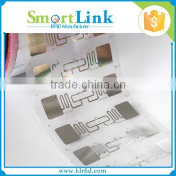 9662 Alien H3 70x17 UHF tag RFID Adhesive inlay tag,ISO18000-6c printable RFID Label for asset management