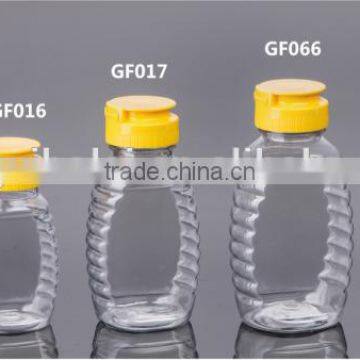 150g 255g 350g 500g Food Grade Silicone Plastic Honey Bottle Honey Squeeze Bottle photo-2