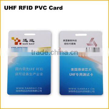 Blank UHF EPC Gen2 Alien H3 RFID PVC Card