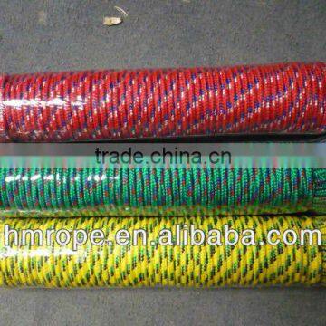 various colors of pp braid rope with non woven fabric