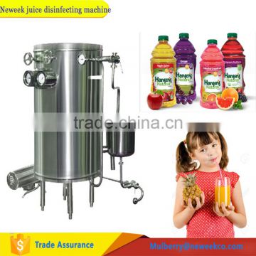 Neweek for wine disinfecting coiled tube fruit juice sterilization machine price