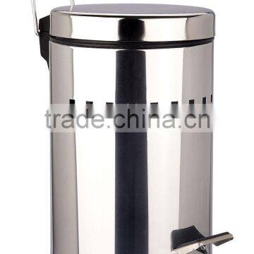 Step Bin (3L-20L,ROUND),Stainless Steel Rubbish Bin,Garbage Bin