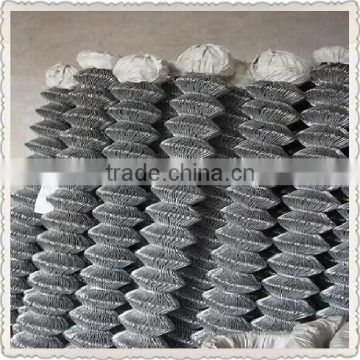 high quality galvanized chain link fence for industry