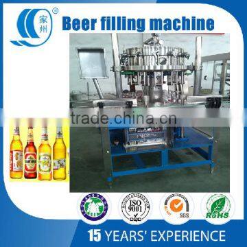 Glass bottling filling machine for beer