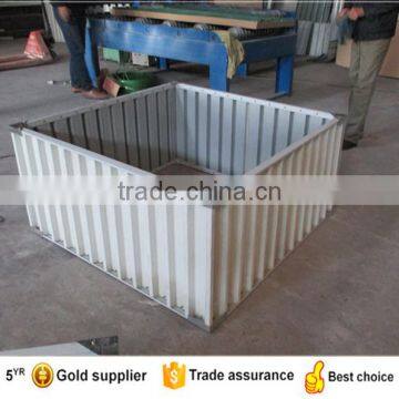 GALVANIZED STEEL RAISED GARDEN BED 65L*65W*30H cm photo-2