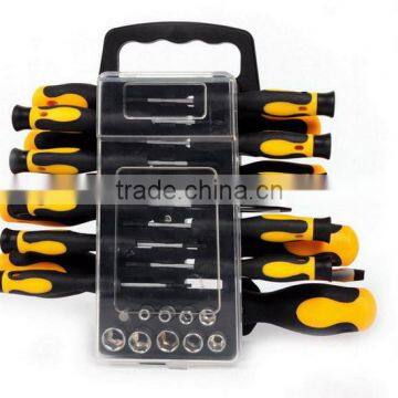 18pcs screwdriver set in case holder