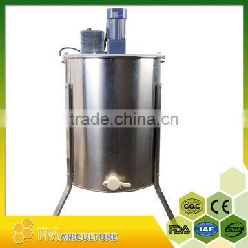 full enclosed durable 4 frames electric honey extractor with honey flow gate and stand; eletric honey extractor ;